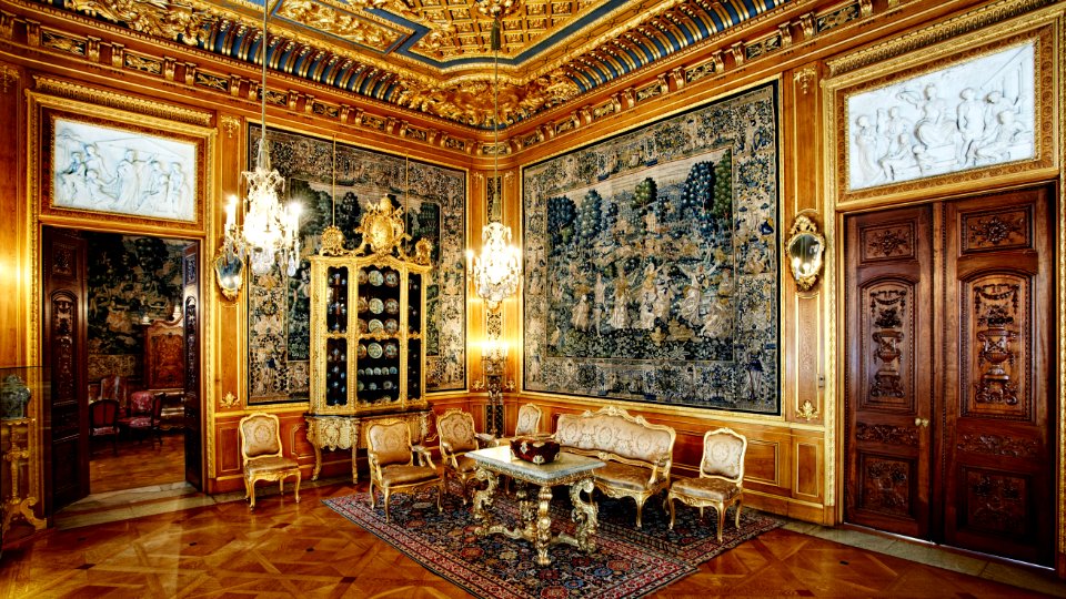 Interiör stora salongen - Hallwylska museet - 87904