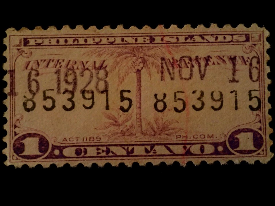 Internal Revenue Stamps Philippine Islands 1905-1928 09