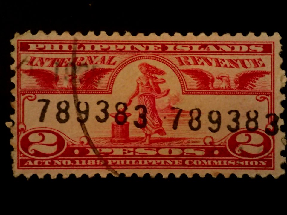 Internal Revenue Stamps Philippine Islands 1905-1928 21