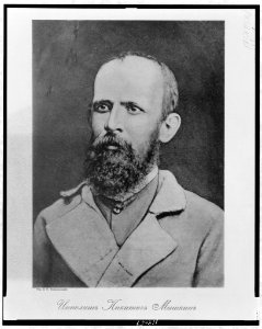 Ippolit Nikitich Mishkin, head-and-shoulders portrait, facing slightly left) - Izd. V.P. Vodovozoy LCCN97510760