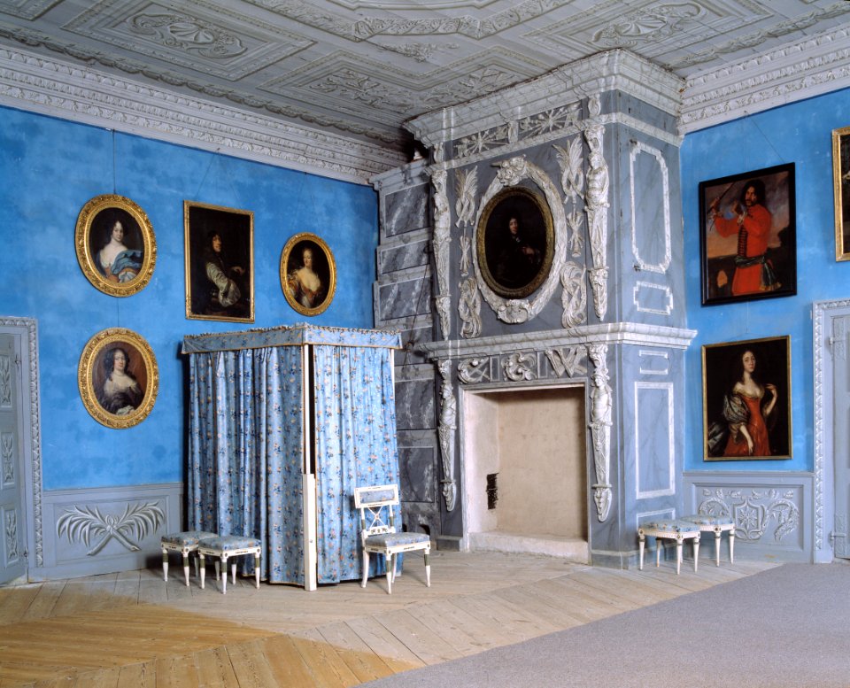 Interiör. Gästrumsvåningen. Antwerpen - Skoklosters slott - 47664