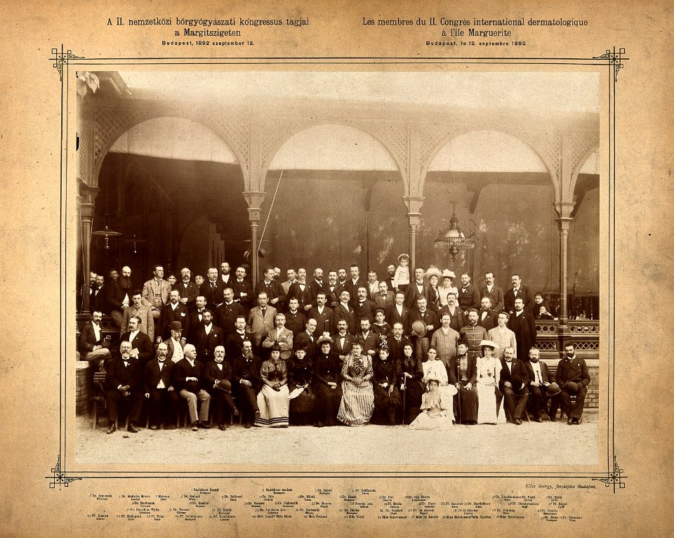 International dermatology congress, Marguerite. Photograph b Wellcome V0028633