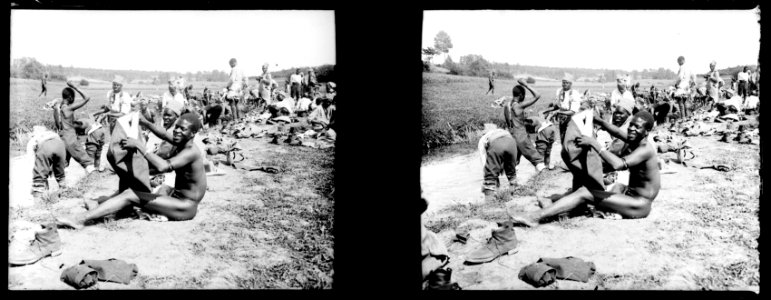 Ippécourt. Sénégalais - Fonds Berthelé - 49Fi697