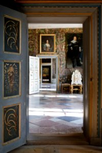 Interiör. Wrangelvåningen i fil - Skoklosters slott - 87265