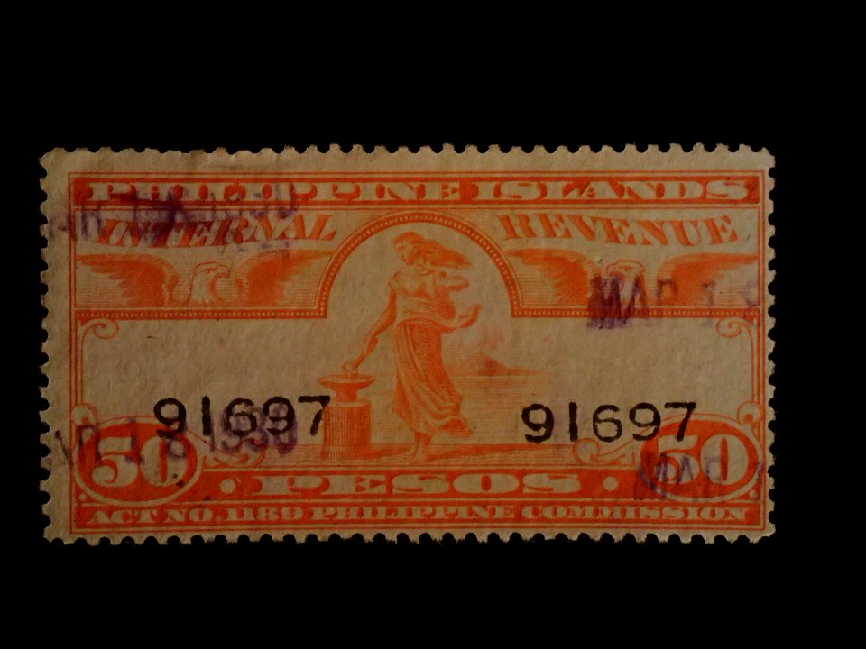Internal Revenue Stamps of the Philippine Island 1930-1937 07