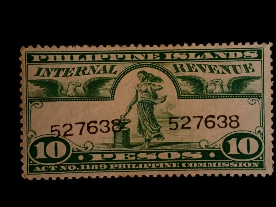 Internal Revenue Stamps of the Philippine Island 1930-1937 15