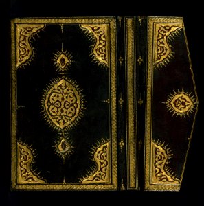 Iranian - Binding from Collection of Poems (Divan) - Walters W633binding - Bottom Exterior photo