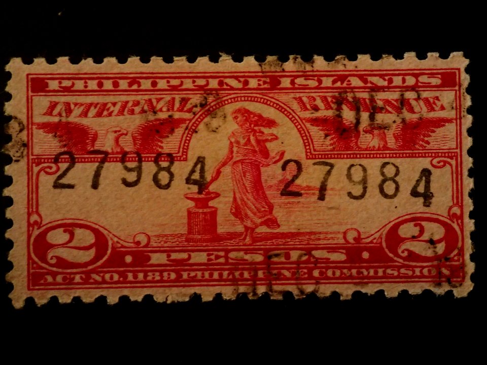 Internal Revenue Stamps Philippine Islands 1905-1928 15