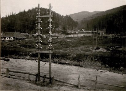 Interurbane Telephon Trasse im Kirlibabatal (BildID 15720142)