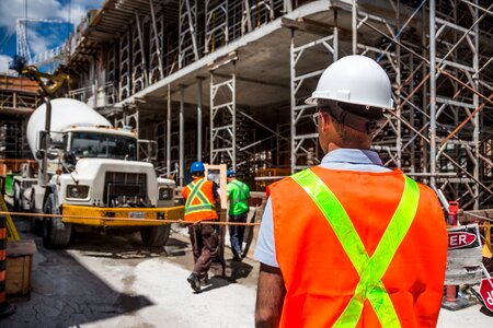 Construction workers male site