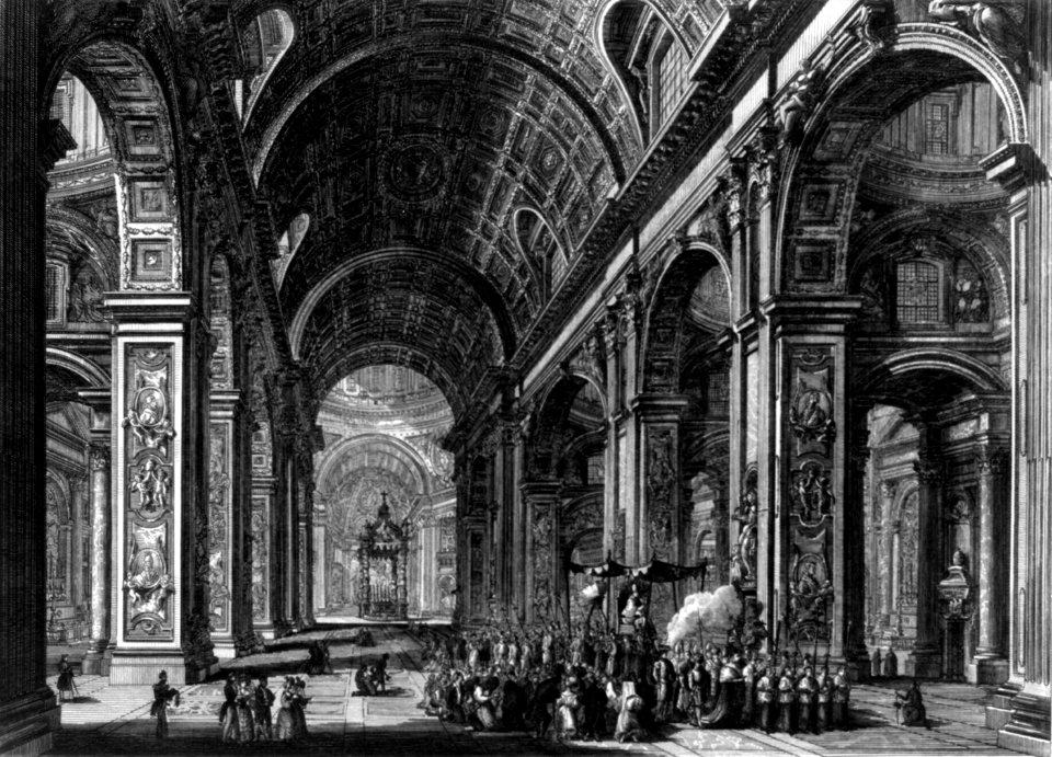 Interno della Basilica di San Pietro cph.3b19450u