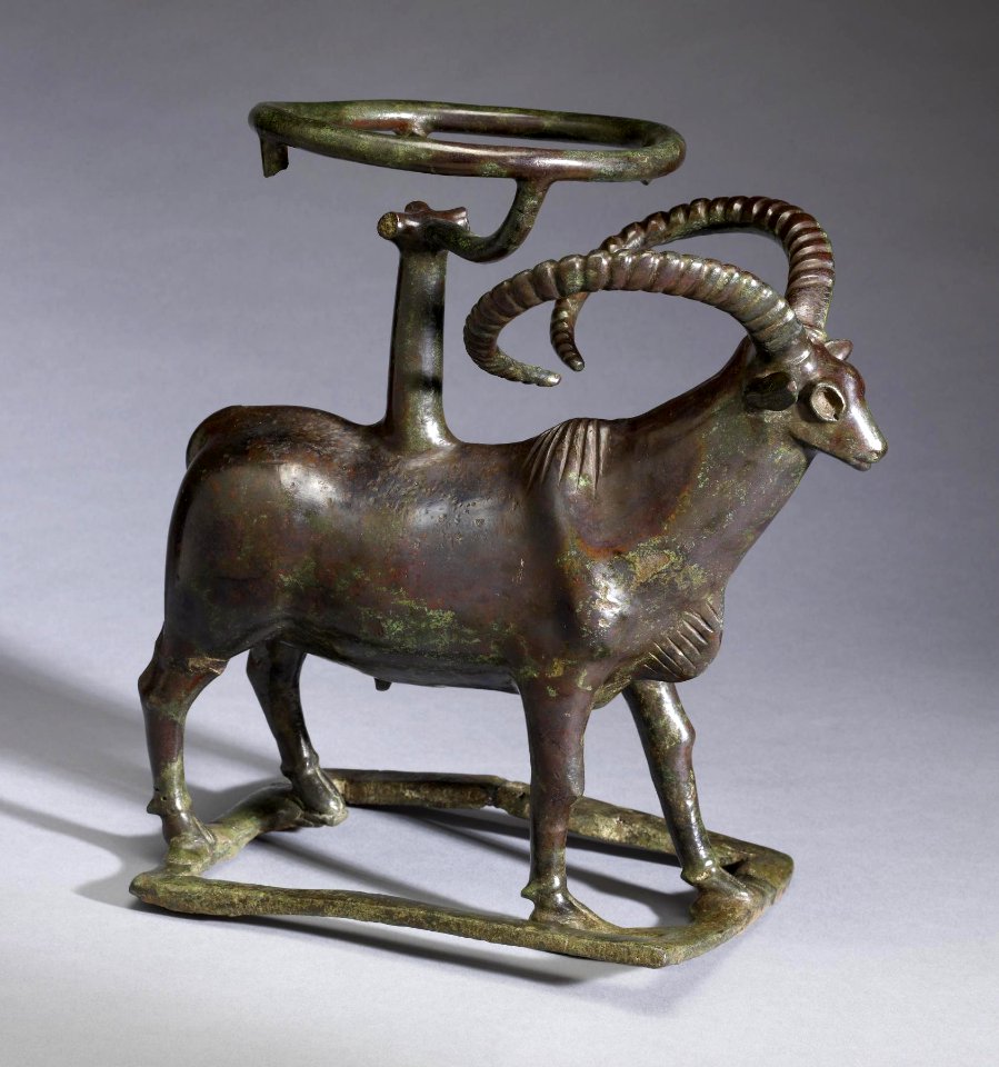 Iranian - Stand in the Shape of an Ibex - Walters 542328 - Three Quarter Right