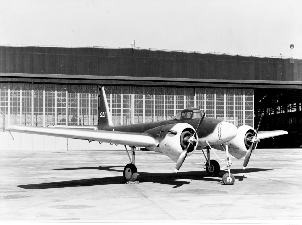 Interstate XTD3R-1 attack drone at NAS Patuxent River in March 1944