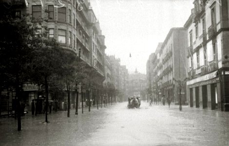 Inundaciones la localidad de Errenteria (2 de 4) - Fondo Car-Kutxa Fototeka