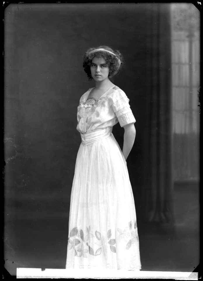 Irene Jansson in Kalle och Mille at Folkteatern 1910 - SMV - GJ007
