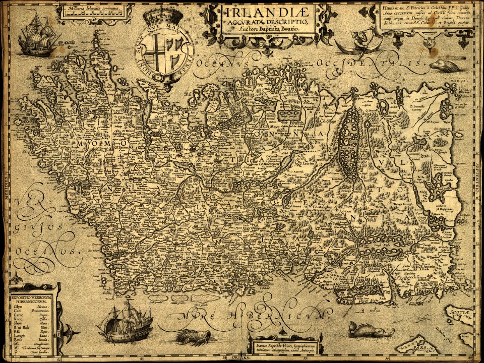 Irlandiæ accurata descriptio, by Baptista Boazio (thumb)