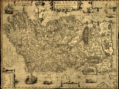 Irlandiæ accurata descriptio, by Baptista Boazio (thumb)