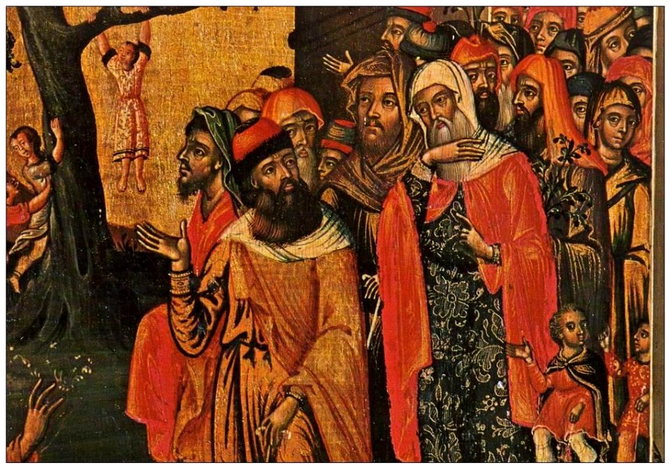 Ioan Bigorski Jesus enters Jerusalem