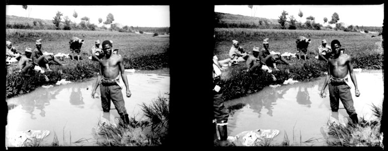 Ippécourt. Sénégalais - Fonds Berthelé - 49Fi700