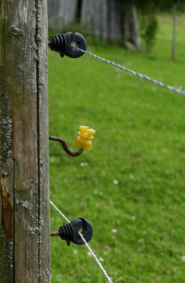 Cow pasture pasture barrier