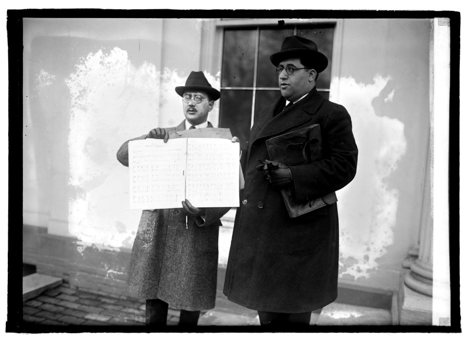 Irving Levy, Harry H. Goldberg, 2-24-22 LCCN2016846101