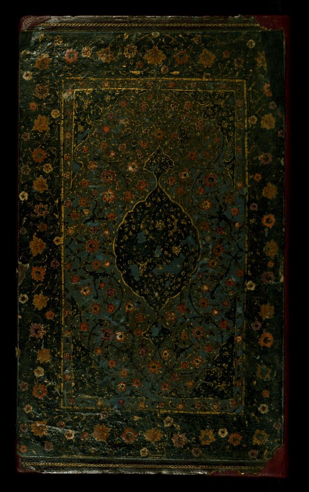 Iranian - Binding from The Orchard (Bustan) - Walters W621binding - Top Exterior