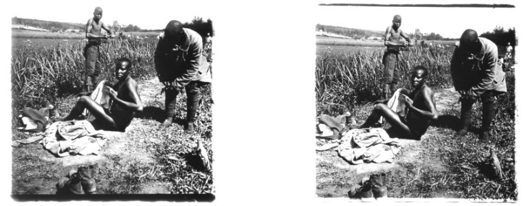 Ippécourt. Sénégalais - Fonds Berthelé - 49Fi675