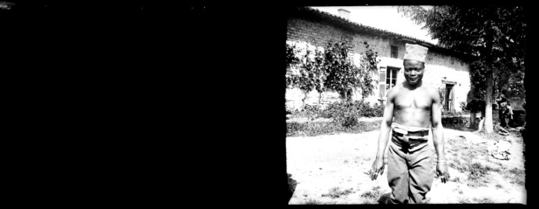 Ippécourt. Sénégalais - Fonds Berthelé - 49Fi712