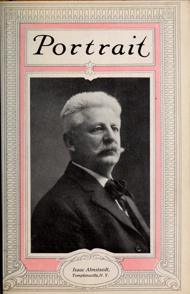 Isaac Almstaedt - Portrait magazine 1913
