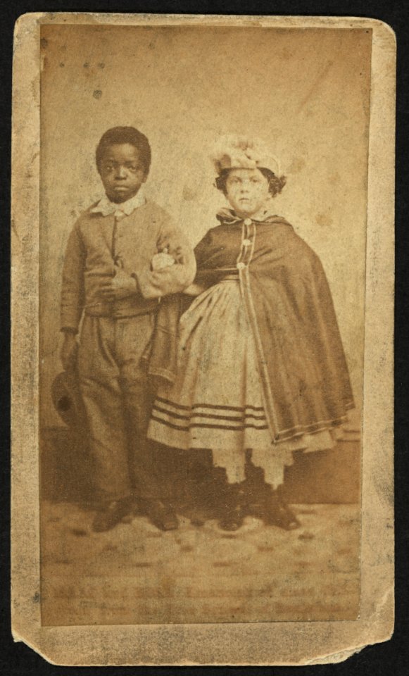 Isaac and Rosa, slave children from New Orleans) - from E. S. Walker's, No. 27 South High Street, Columbus, Ohio LCCN2010647878