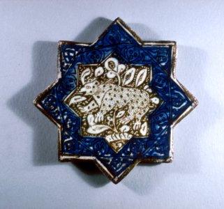 Iranian - Islamic Wall Tile - Walters 481281 (2)