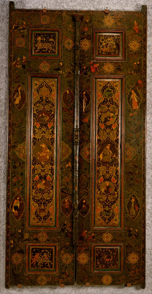 Iranian - Pair of Door Panels - Walters 67634