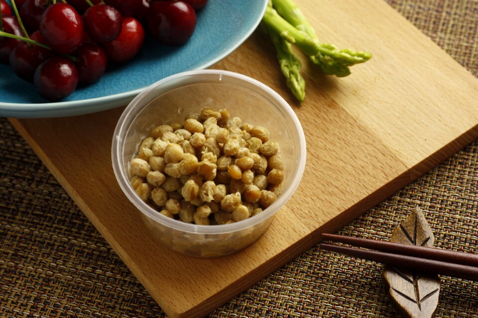 Healthy food natto a delicious side dish