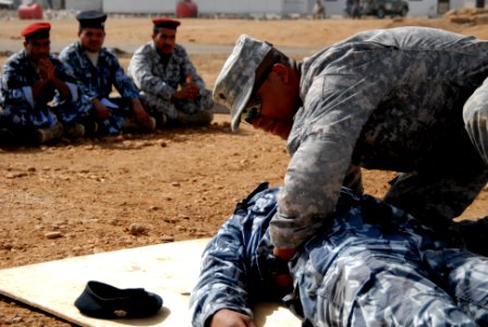 Iraqi basic training in Karbala DVIDS160176