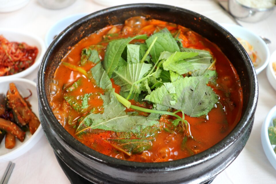 Spicy sugar sesame food