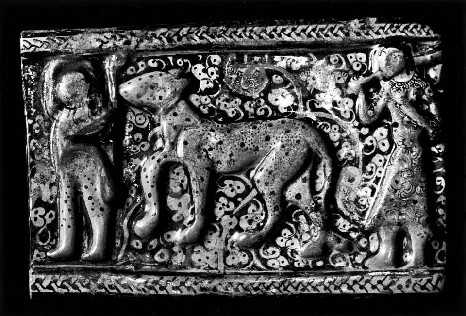 Iranian - Fritware Tile from a Freize - Walters 481293