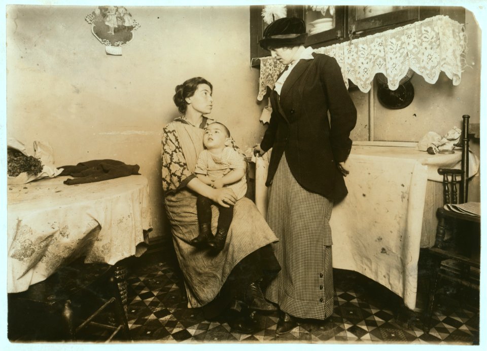 Isidor Rothandler, 80 Ridge Street, New York. Idiopathic Idiocy. Mother worked hard before marriage, and was ailing while Isidor was coming. Further data in their files; -1695 Nurse LOC nclc.04883