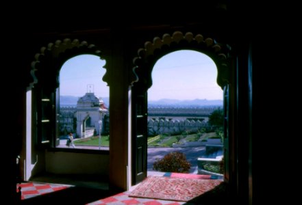 Island Palace on Lake Pichola in India in 1962 (5) photo
