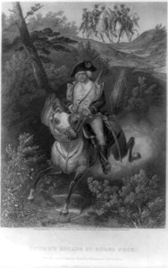 Israel Putnam, 1718-1790- Putnam's escape at Horse Neck LCCN2006679202