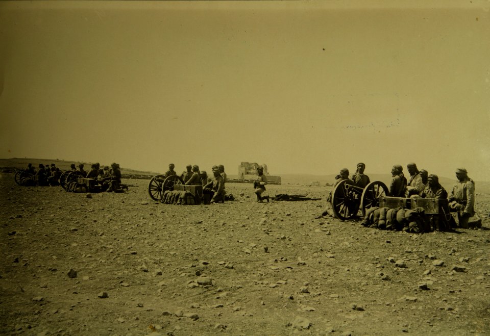 Israel in World War I - Ottoman artillery unit H OP 042