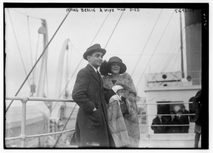 Irving Berlin and wife who died LCCN2014714189 photo
