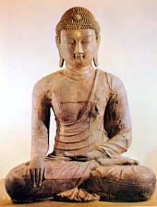 Iron Seated Sakyamuni Buddha from Hasachang-dong, Hanam