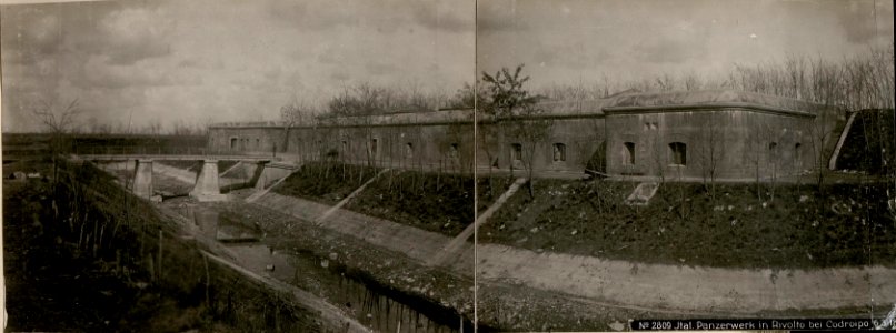 Ital. Panzerwerk in Rivolto bei Codroipo 6.3.18. (BildID 15617298)