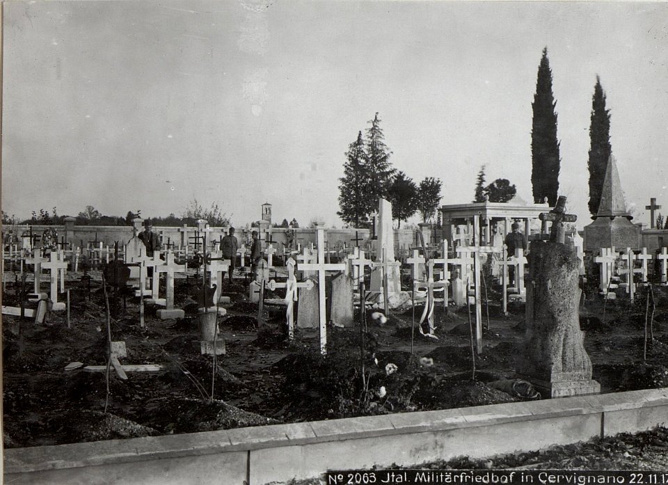 Ital. Militärfriedhof in Cervignano 22.11.17. (BildID 15611269)
