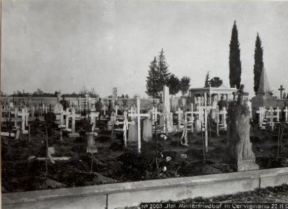 Ital. Militärfriedhof in Cervignano 22.11.17. (BildID 15611269)