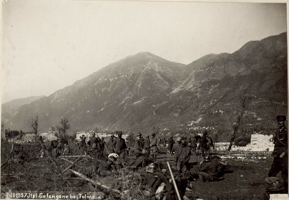 Ital.Gefangene bei Tolmein (BildID 15607326)