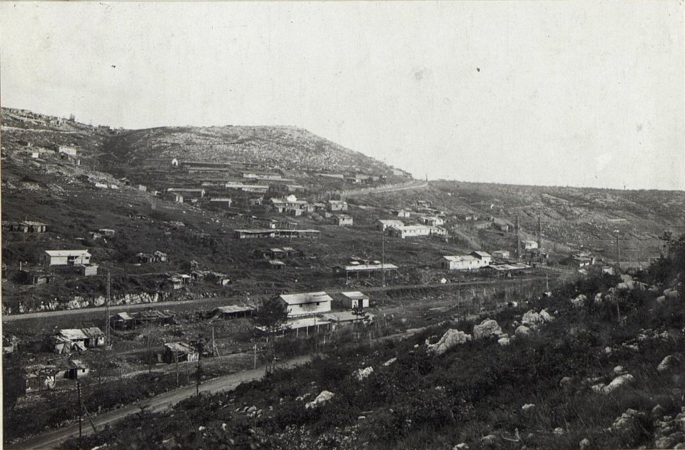 Ital.Barackenlager in Valone (BildID 15607221)