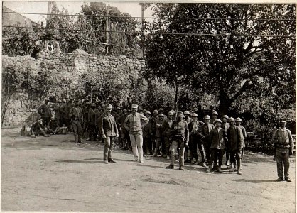 Ital.Gefangene aus der XI.Isonzoschlacht 24.8.17. (BildID 15600417)