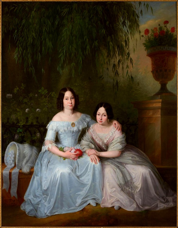 Isabel II y Luisa Fernanda