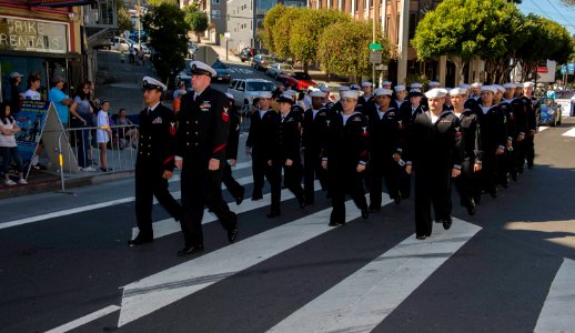 Italian-American Heritage Parade during San Francisco Fleet Week 2014 141012-N-MD297-124